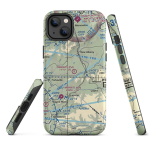 Dwight's Delight Airport (PA71) VFR Sectional  Tough iPhone Case