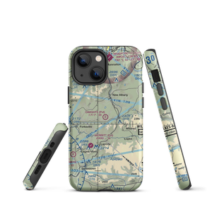 Dwight's Delight Airport (PA71) VFR Sectional  Tough iPhone Case