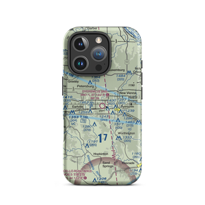 Dyersville Area Airport (IA8) VFR Sectional  Tough iPhone Case