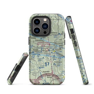 Dyersville Area Airport (IA80) VFR Sectional  Tough iPhone Case