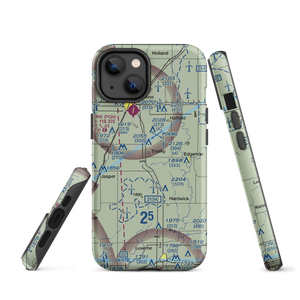 Dykstra Acreage Airport (MY12) VFR Sectional  Tough iPhone Case