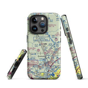 E E Lane Airport (3MS6) VFR Sectional  Tough iPhone Case