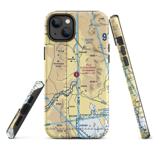 E Northrop Grumman Airport (07UT) VFR Sectional  Tough iPhone Case