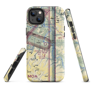 Eagle Airport (EAA) VFR Sectional  Tough iPhone Case