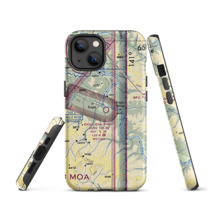 Eagle Airport (EAA) VFR Sectional  Tough iPhone Case