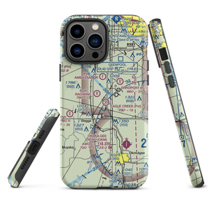 Eagle Creek Airport (51OK) VFR Sectional  Tough iPhone Case