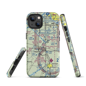 Eagle Creek Airport (51OK) VFR Sectional  Tough iPhone Case