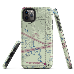 Eagle Field (0MU0) VFR Sectional  Tough iPhone Case