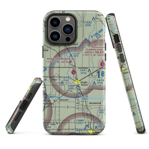 Eagle Grove Municipal Airport (EAG) VFR Sectional  Tough iPhone Case