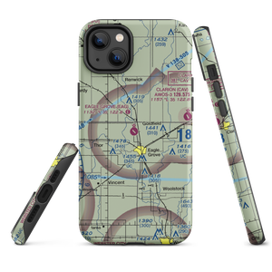 Eagle Grove Municipal Airport (EAG) VFR Sectional  Tough iPhone Case