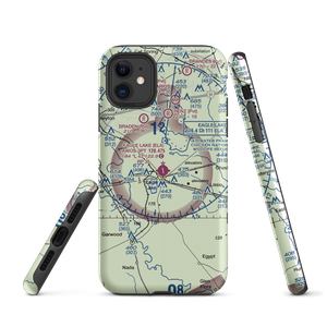 Eagle Lake Airport (ELA) VFR Sectional  Tough iPhone Case