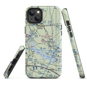 Eagle Landing Airport (61TA) VFR Sectional  Tough iPhone Case