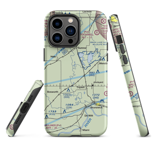 Eagle Lodge Airport (9MO9) VFR Sectional  Tough iPhone Case