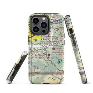 Eagle Nest Ranch Airport (OR65) VFR Sectional  Tough iPhone Case