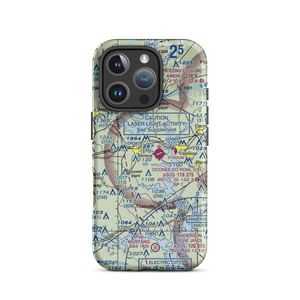 Eagle Ridge Airport (SC24) VFR Sectional  Tough iPhone Case