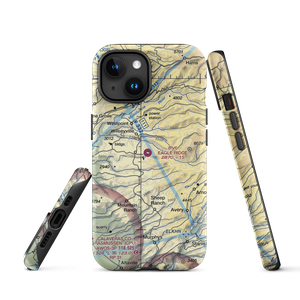 Eagle Ridge Ranch Airport (6CA6) VFR Sectional  Tough iPhone Case