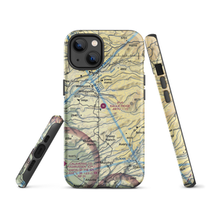 Eagle Ridge Ranch Airport (6CA6) VFR Sectional  Tough iPhone Case