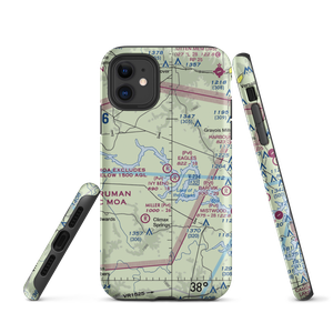 Eagle's Landing Airport (MU11) VFR Sectional  Tough iPhone Case