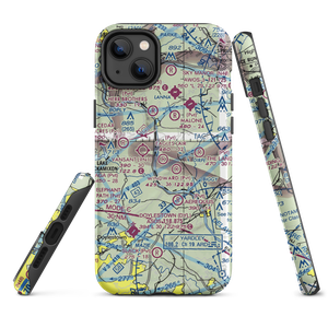 Eagles Lair Airport (NJ63) VFR Sectional  Tough iPhone Case