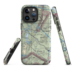 Eagles Nest Airport (NH40) VFR Sectional  Tough iPhone Case