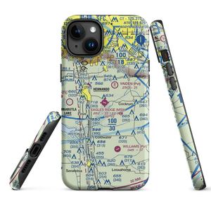 Eagles Ridge Airport (MS9) VFR Sectional  Tough iPhone Case