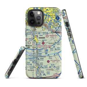 Eagles Ridge Airport (MS9) VFR Sectional  Tough iPhone Case