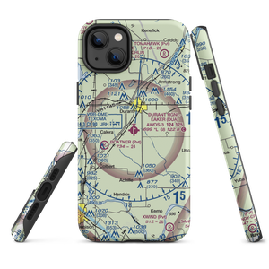 Eaker Field (DUA) VFR Sectional  Tough iPhone Case