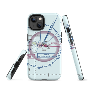 Eareckson Air Station (SYA) VFR Sectional  Tough iPhone Case