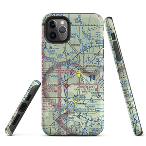 Earl Henry Airport (6OK6) VFR Sectional  Tough iPhone Case