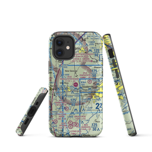 Earl L. Small Jr. Field/Stockmar Airport (20GA) VFR Sectional  Tough iPhone Case