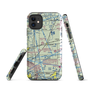 Earlville Airport (C94) VFR Sectional  Tough iPhone Case