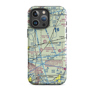 Earlville Airport (C94) VFR Sectional  Tough iPhone Case