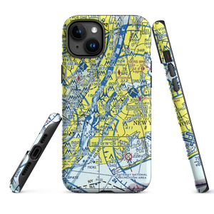 East 34th Street Heliport (6N5) VFR Sectional  Tough iPhone Case