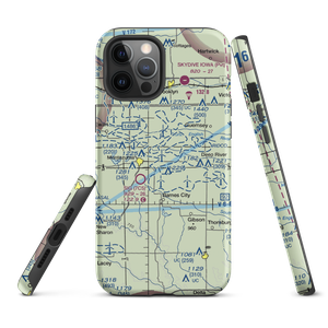 East Field (03IA) VFR Sectional  Tough iPhone Case