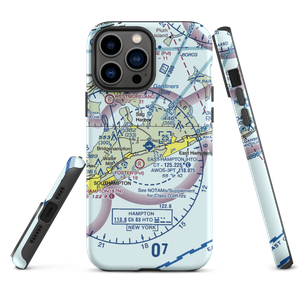 East Hampton Airport (HTO) VFR Sectional  Tough iPhone Case