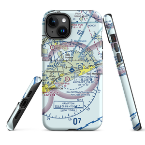 East Hampton Airport (HTO) VFR Sectional  Tough iPhone Case