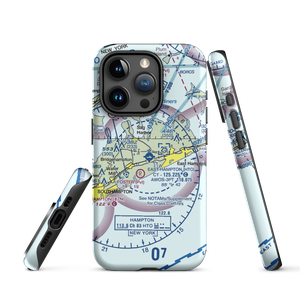 East Hampton Airport (HTO) VFR Sectional  Tough iPhone Case