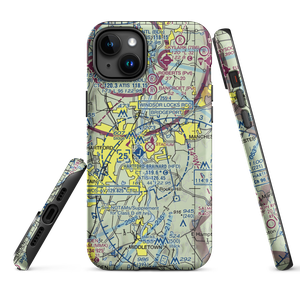 East Hartford Airport (EHT) VFR Sectional  Tough iPhone Case