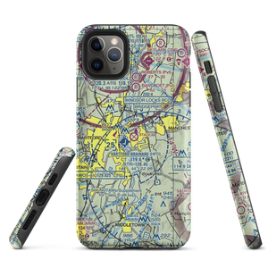 East Hartford Airport (EHT) VFR Sectional  Tough iPhone Case