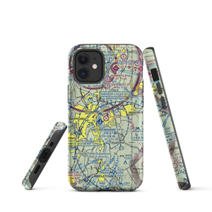 East Hartford Airport (EHT) VFR Sectional  Tough iPhone Case