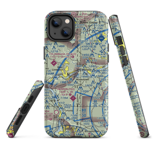 East Liverpool Seaplane Base (WV41) VFR Sectional  Tough iPhone Case