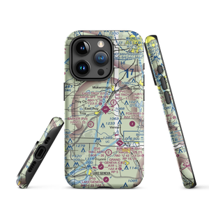 East Troy Municipal Airport (57C) VFR Sectional  Tough iPhone Case