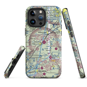 East Troy Municipal Airport (57C) VFR Sectional  Tough iPhone Case