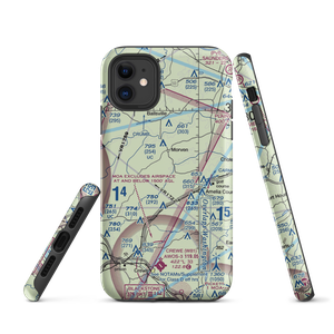 Easter Field (VG38) VFR Sectional  Tough iPhone Case