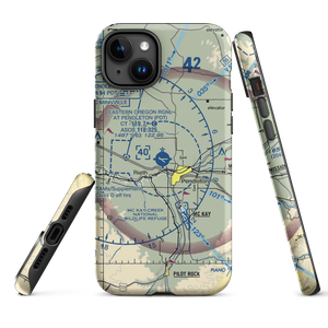 Eastern Oregon Regional At Pendleton Airport (PDT) VFR Sectional  Tough iPhone Case