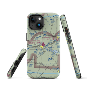 Eastland Municipal Airport (ETN) VFR Sectional  Tough iPhone Case