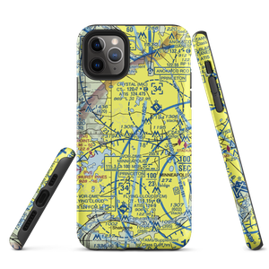 Eastmans Medicine Lake Seaplane Base (22MN) VFR Sectional  Tough iPhone Case