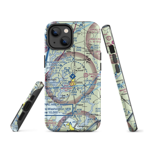 Easton Newnam Field (ESN) VFR Sectional  Tough iPhone Case