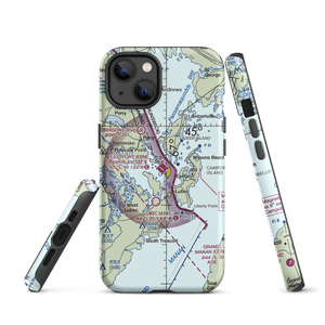 Eastport Municipal Airport (EPM) VFR Sectional  Tough iPhone Case