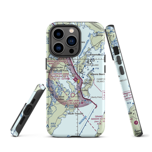 Eastport Municipal Airport (EPM) VFR Sectional  Tough iPhone Case